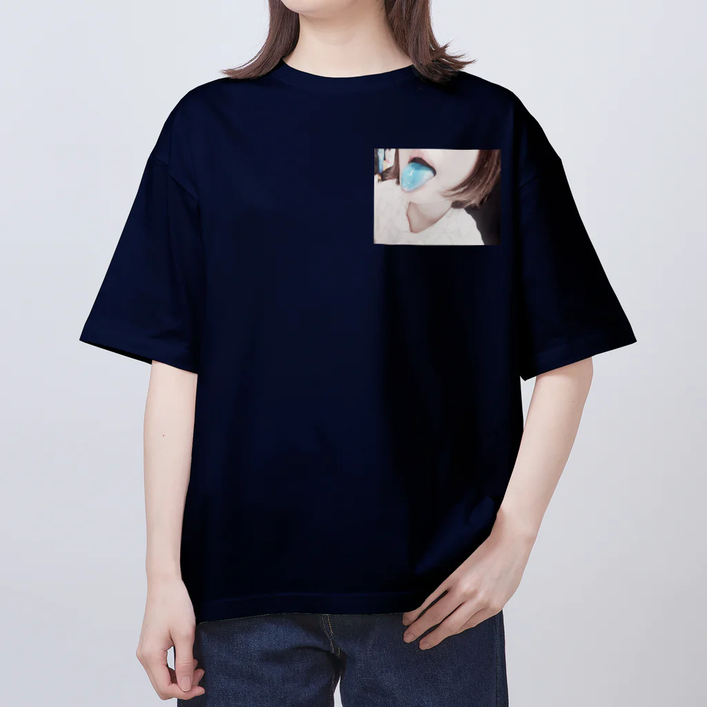 壊死の安眠グラフィック Oversized T-Shirt