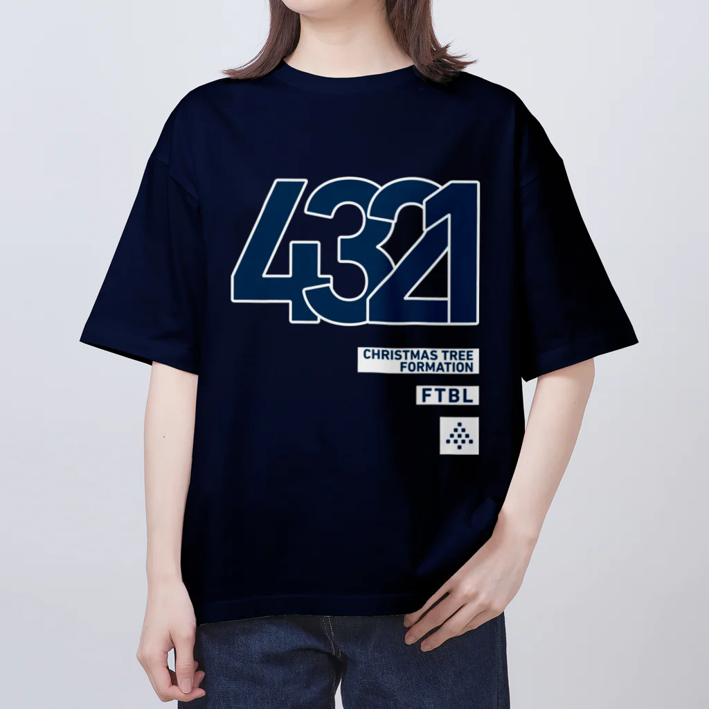 KAWAGOE GRAPHICSの4321のシステム Oversized T-Shirt