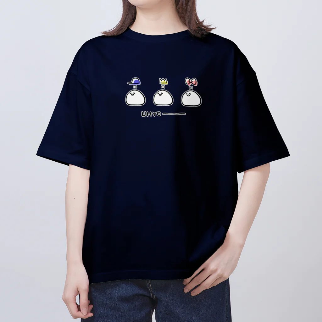 一畳半SUZURI店のUHYO---ひよこ オーバーサイズTシャツ