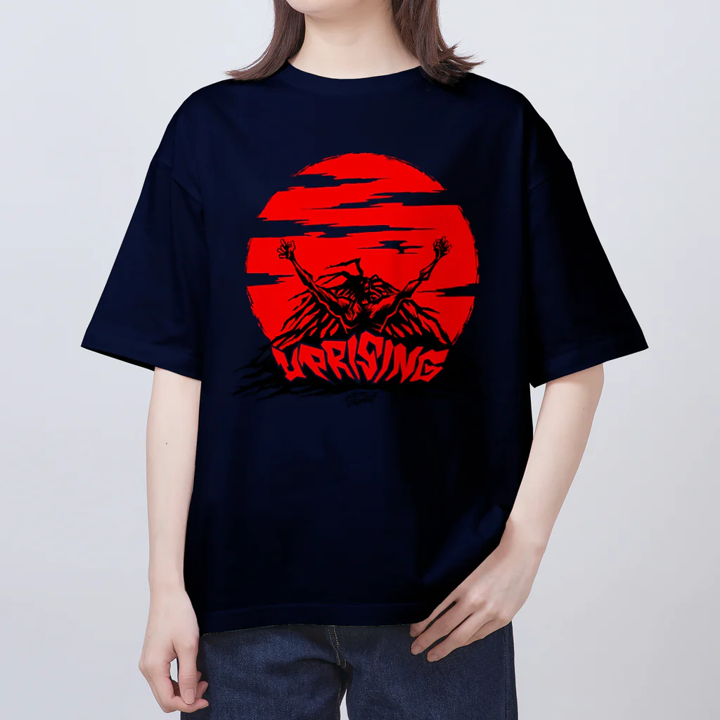 スタムラ屋のUPRISING オーバーサイズTシャツ