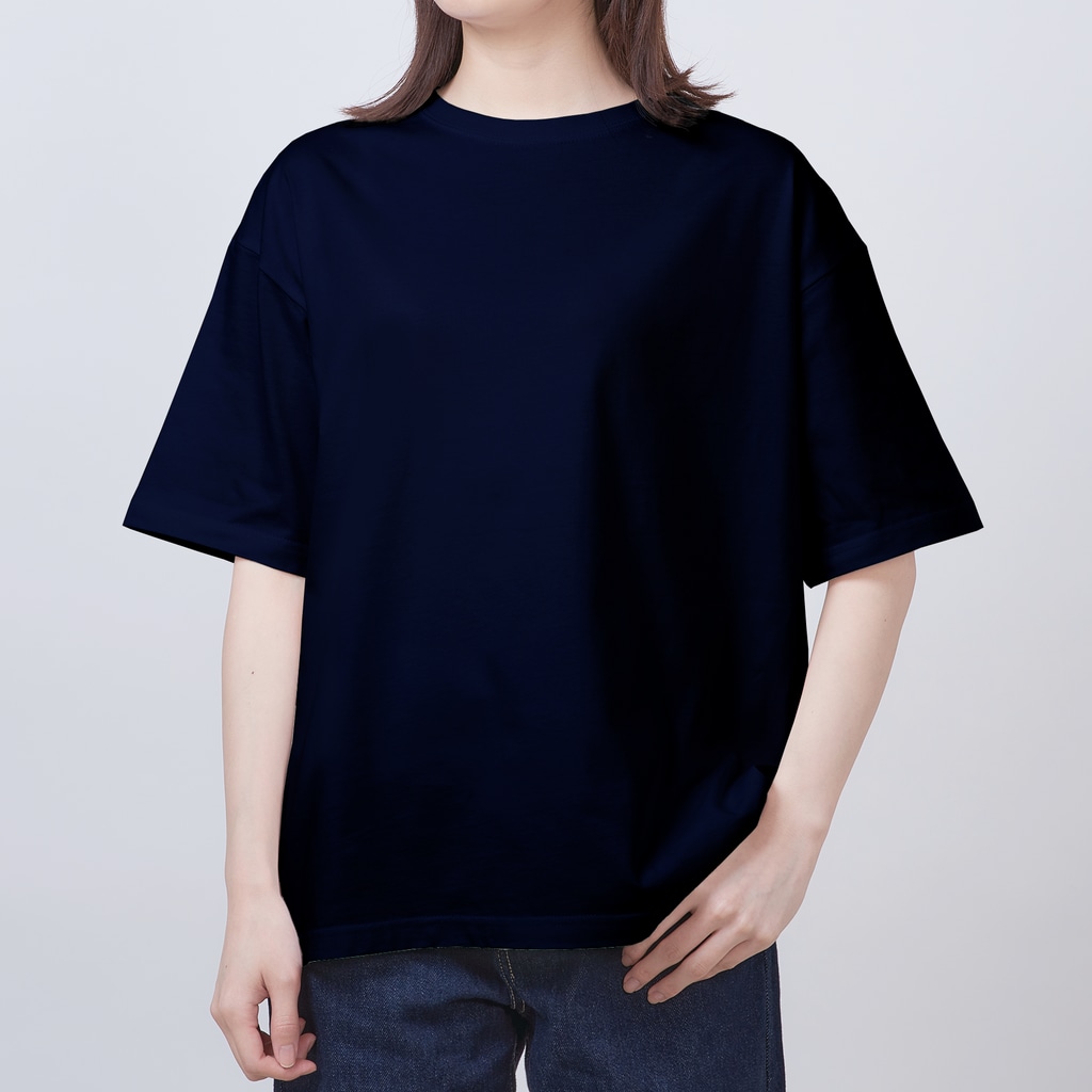 LalaHangeulのSeahorse Dad バックプリント Oversized T-Shirt