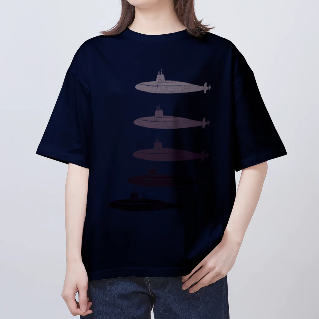 NIKORASU GOの潜水艦 オーバーサイズTシャツ