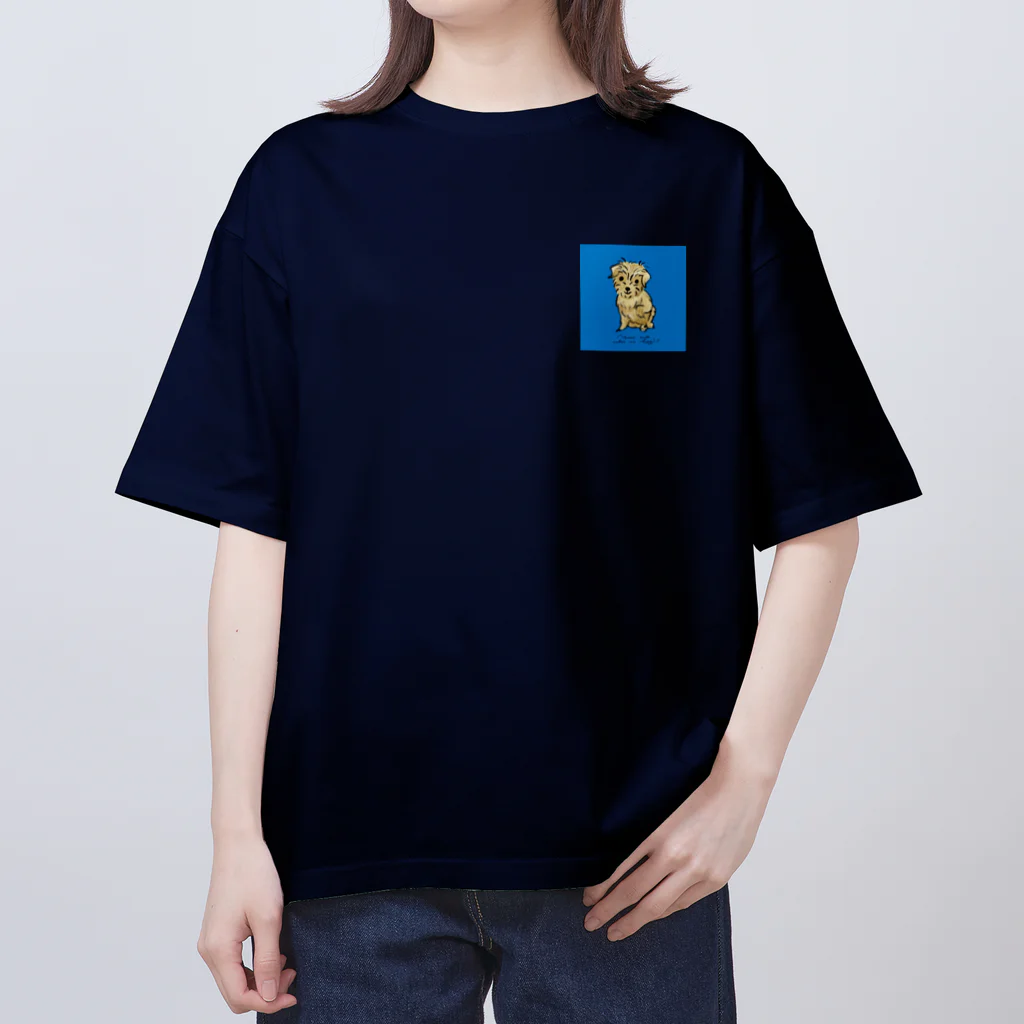 TOMOS-dogのまねき犬 Oversized T-Shirt