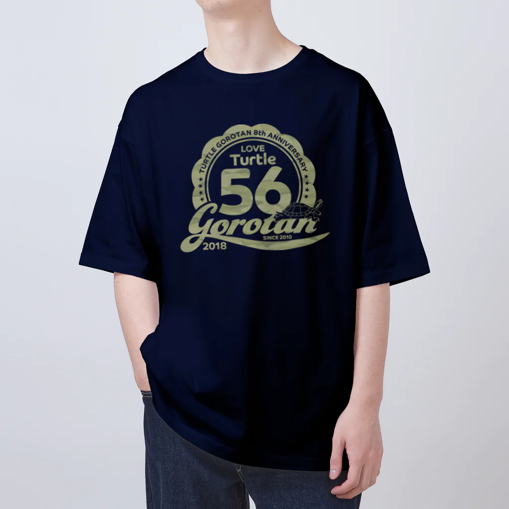 Turtle56tanのTurtle56tan 8th Anniversary FlowerLogo Oversized T-Shirt