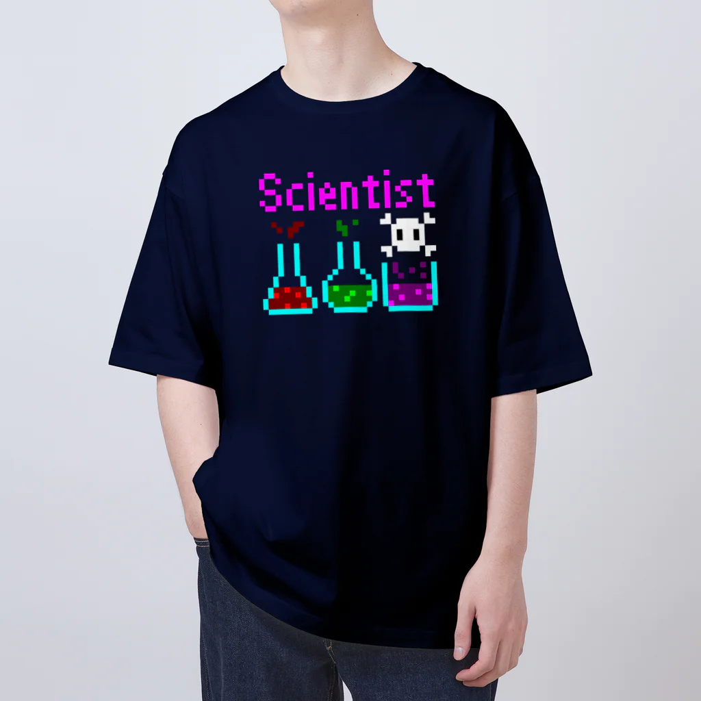 ナチュラルサトシのめへのScientist オーバーサイズTシャツ