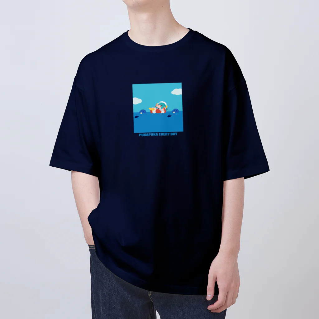 成海うら🏖NiUふぁみりーのPUKAPUKA EVERY DAY オーバーサイズTシャツ