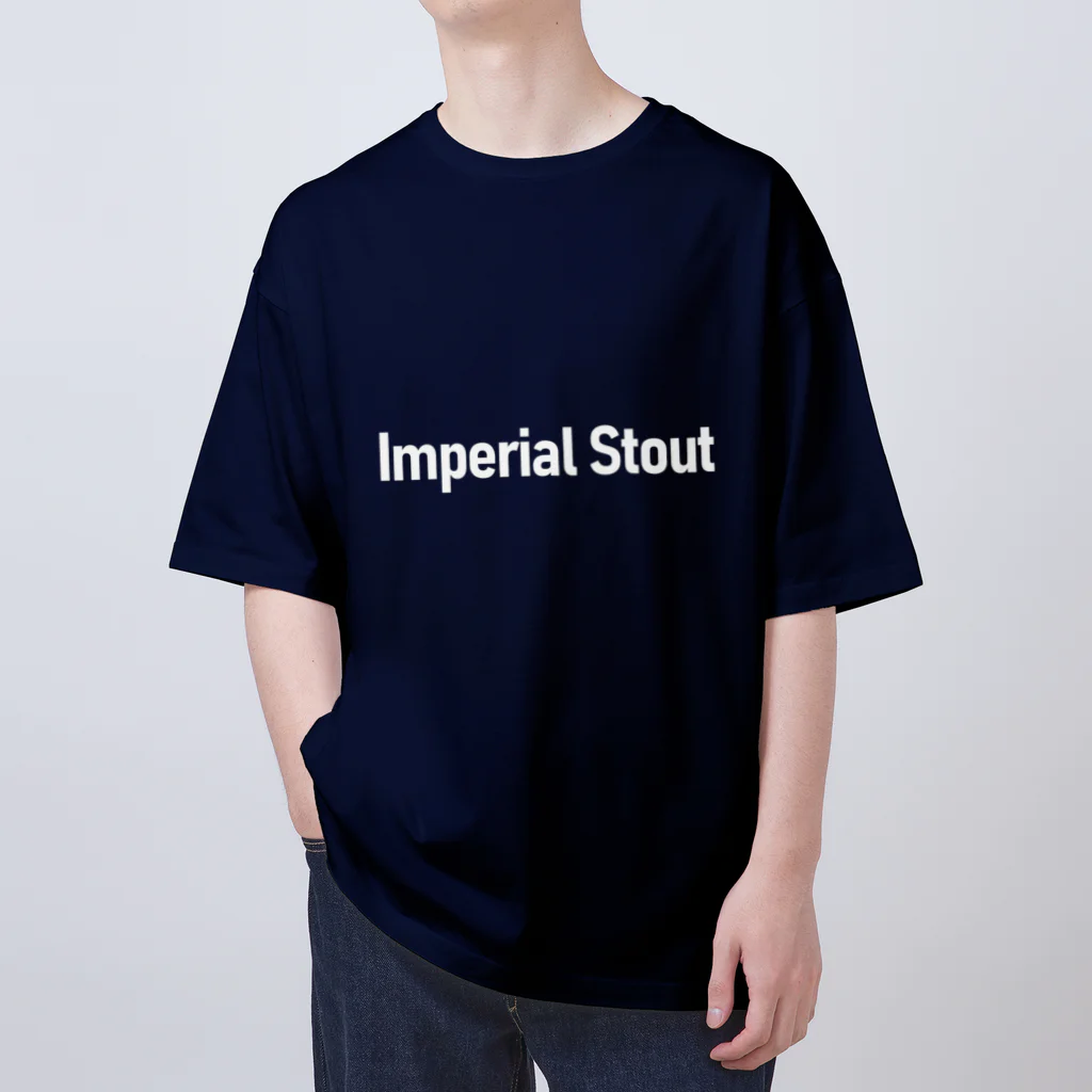 MISTER SATURDAYNIGHT BREWINGのimperial stout ビールロゴ オーバーサイズTシャツ