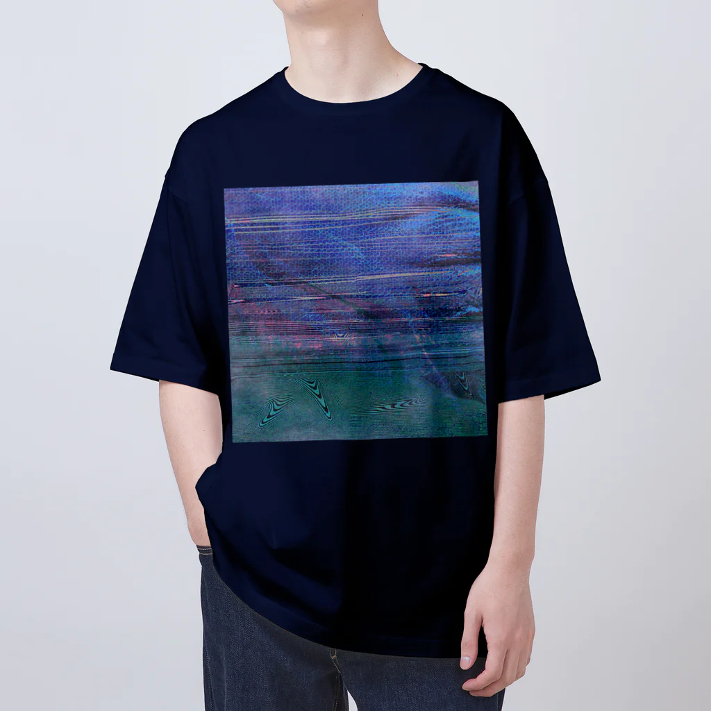 水草のuniverse Oversized T-Shirt