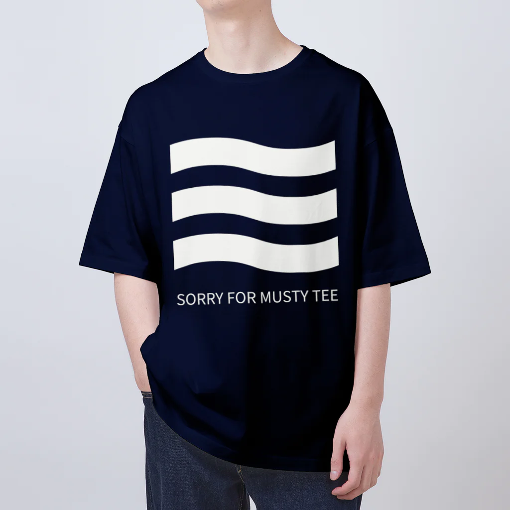 THIS IS NOT DESIGNの生乾き、すみません。SORRY FOR MUSTY TEE Oversized T-Shirt