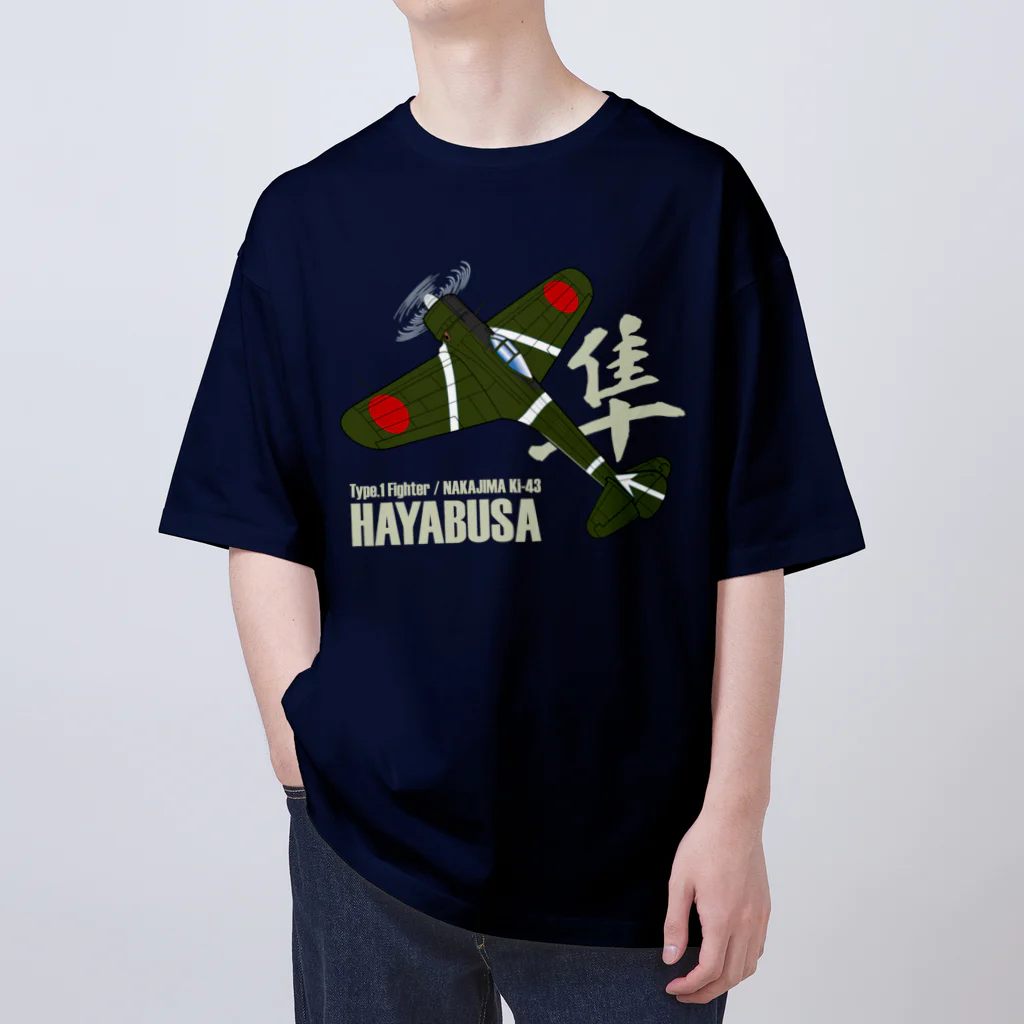 Atelier Nyaoの一式戦ハヤブサ 加藤隼戦闘隊長機 type.1 Oversized T-Shirt