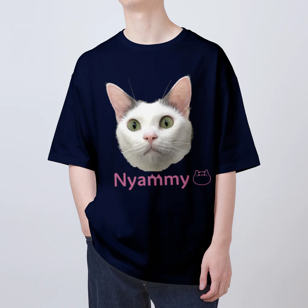 sunsunshopのNyammy Oversized T-Shirt