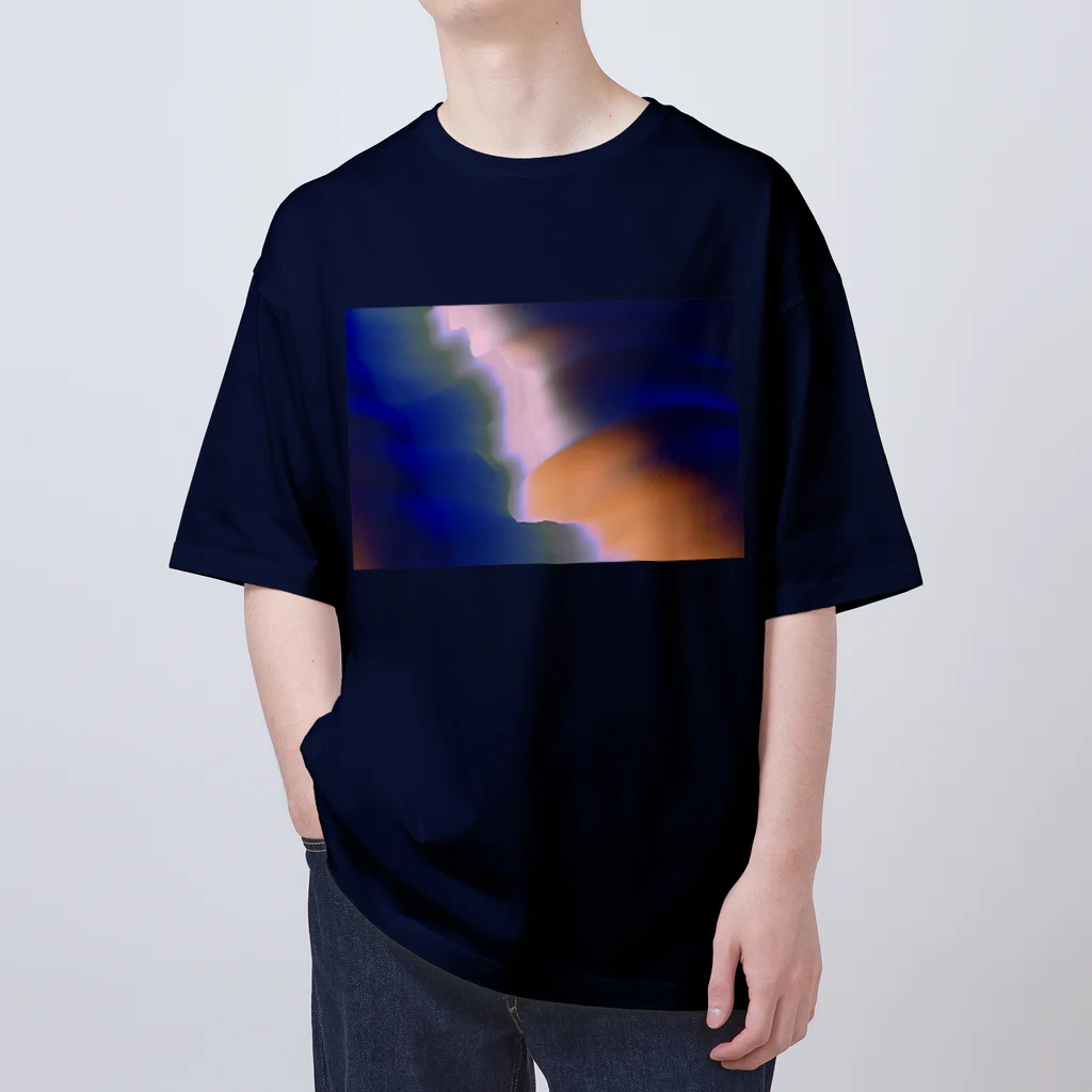 anuminousfactoryのCLOUDCRACK Oversized T-Shirt