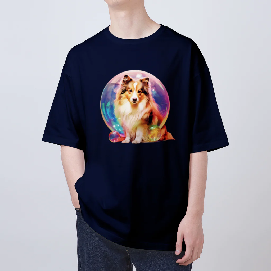 Sheltie Chic Creationsのシェルティ8 オーバーサイズTシャツ