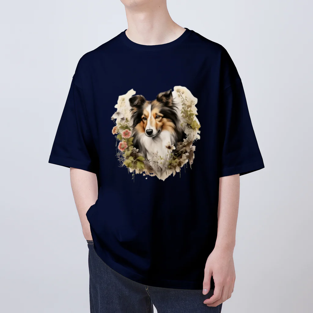 Sheltie Chic Creationsのシェルティ１０ オーバーサイズTシャツ