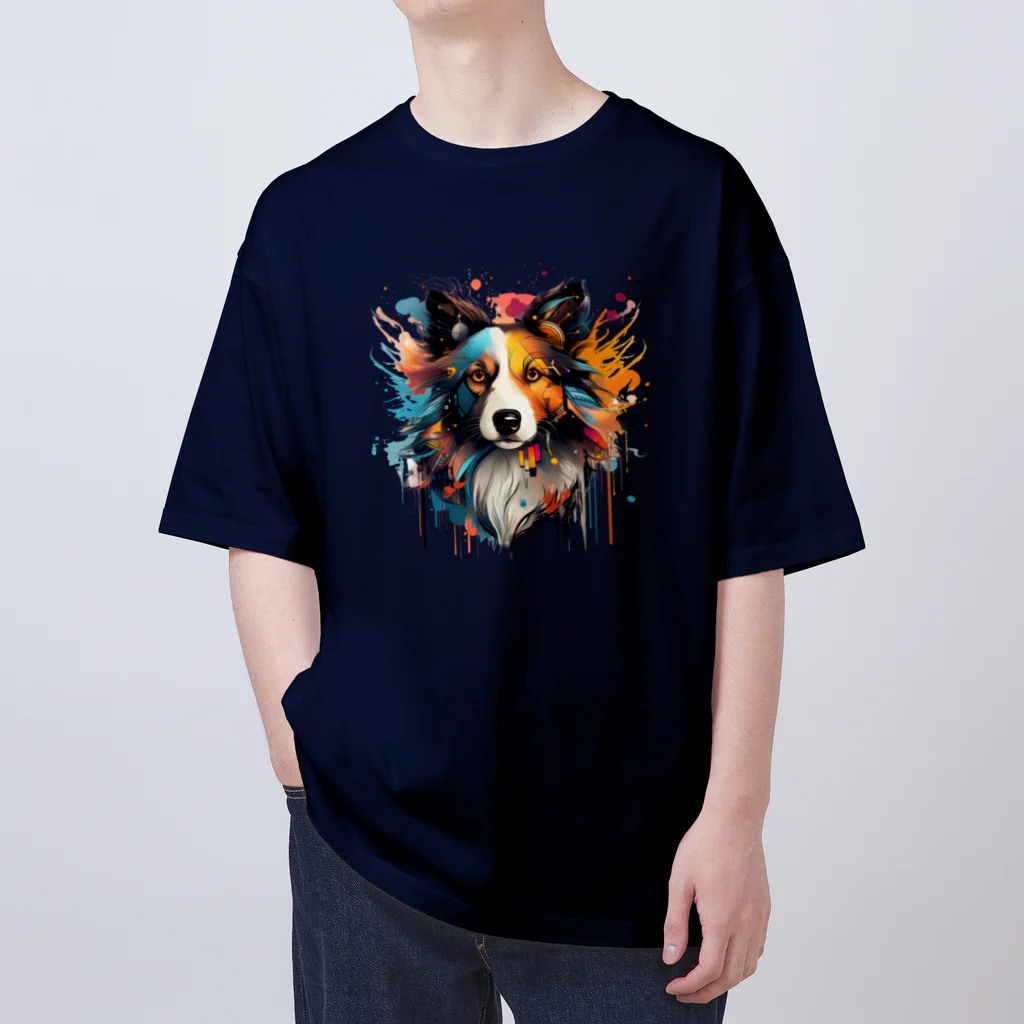 Sheltie Chic Creationsのシェルティ23 オーバーサイズTシャツ