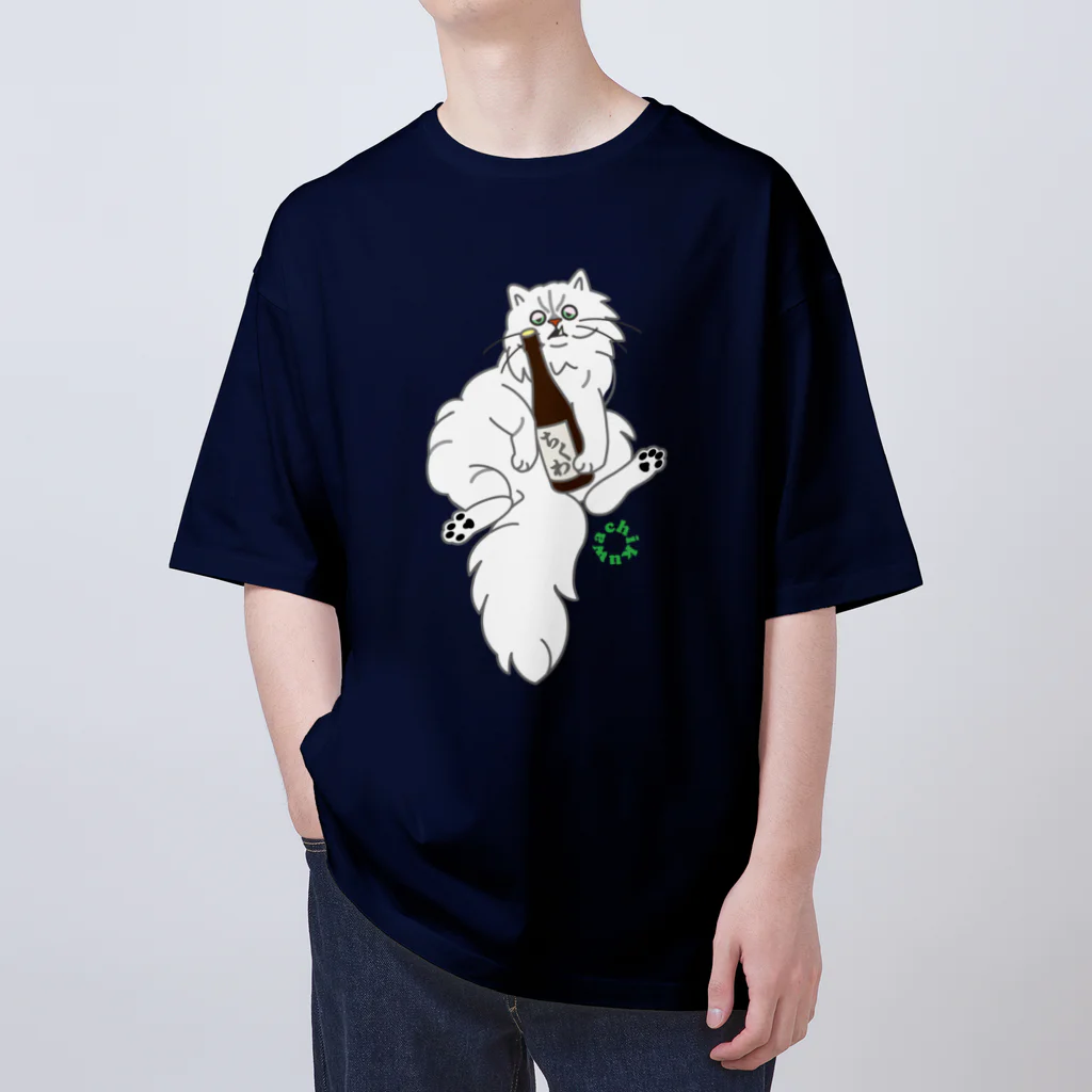 エダマメトイチの呑んべえのチクワくん　大 オーバーサイズTシャツ