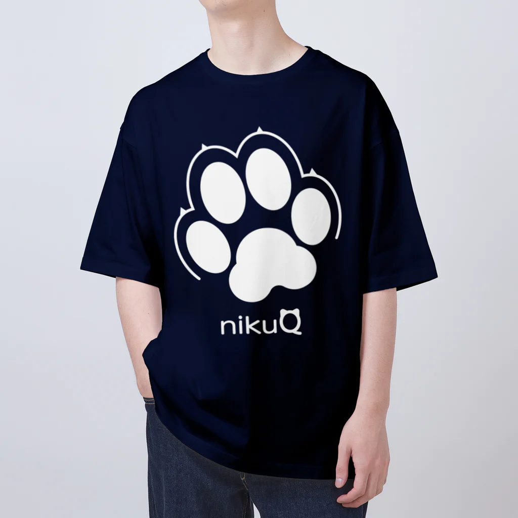 WebArtsの肉球をモチーフにしたオリジナルブランド「nikuQ」（犬タイプ）です Oversized T-Shirt