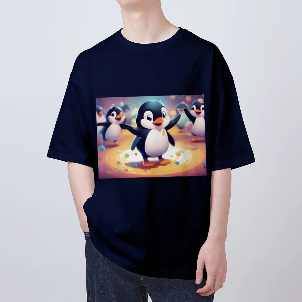 MistyStarkのペンギンダンス オーバーサイズTシャツ