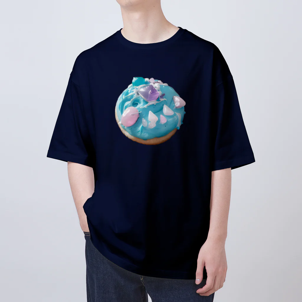 【ホラー専門店】ジルショップのターコイズと宝石のアイシングクッキー Oversized T-Shirt