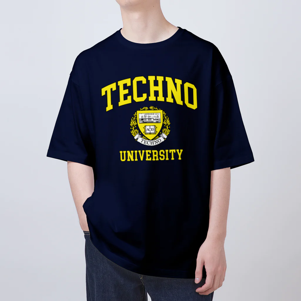 スタジオモリスのテクノ大学 Oversized T-Shirt