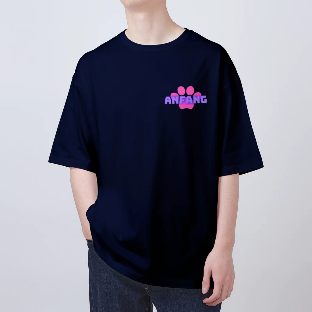 ANFANG のANFANG Dog stamp series  Oversized T-Shirt