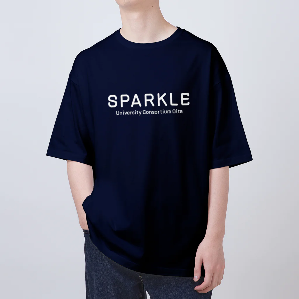 SPARKLEのSPARKLE-シンプル白字 オーバーサイズTシャツ