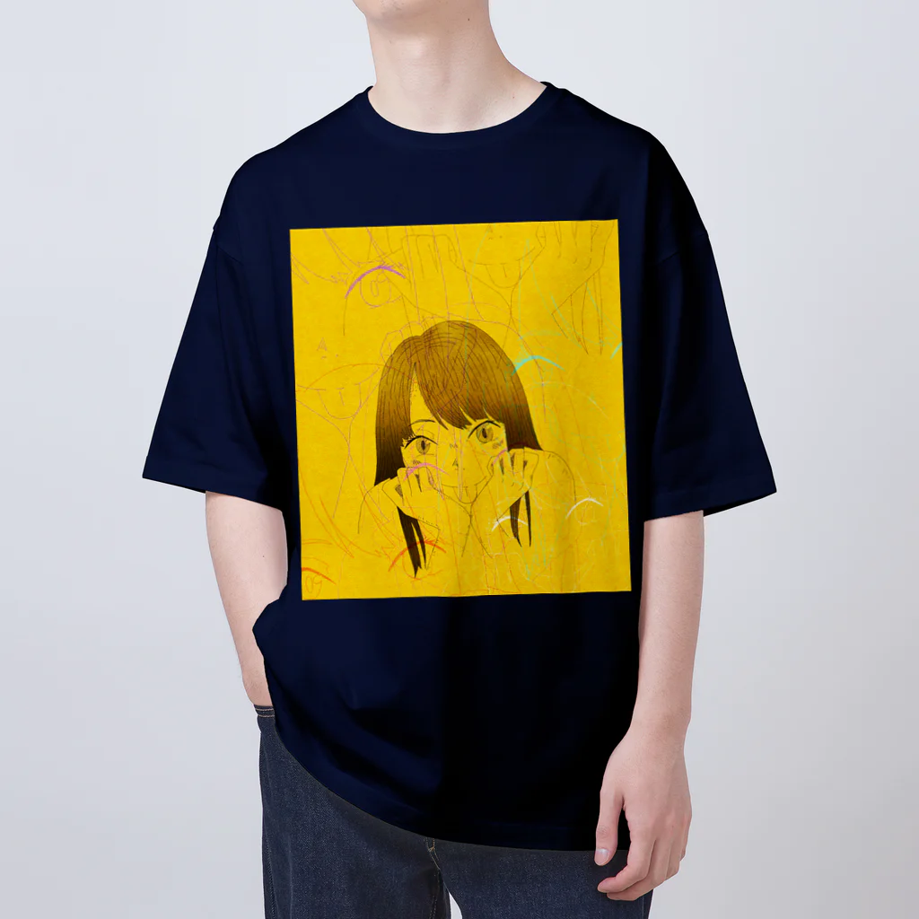 AngryDogのKawaii Oversized T-Shirt