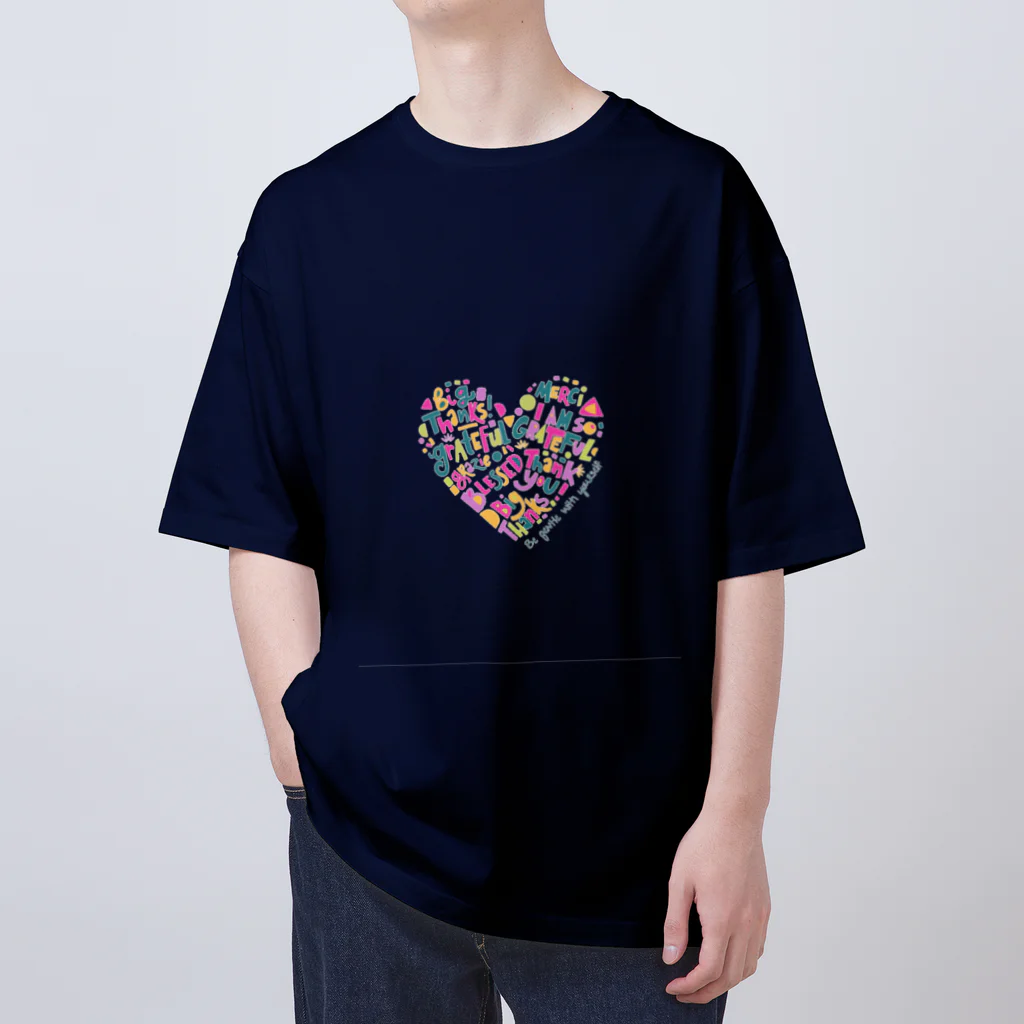 poniponiのハートのロゴ Oversized T-Shirt