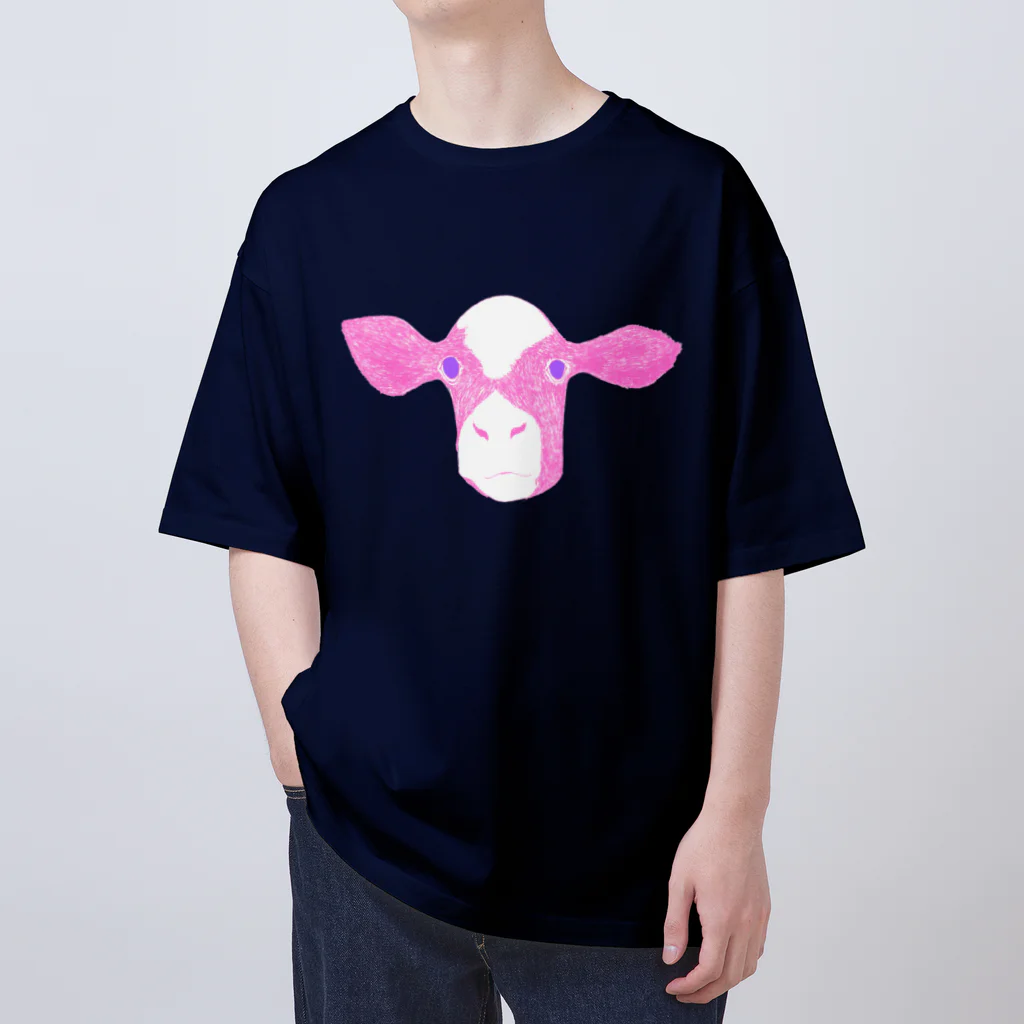 NIKORASU GOの「ユメカワなウシ」（Tシャツ・パーカー・グッズ・ETC） Oversized T-Shirt