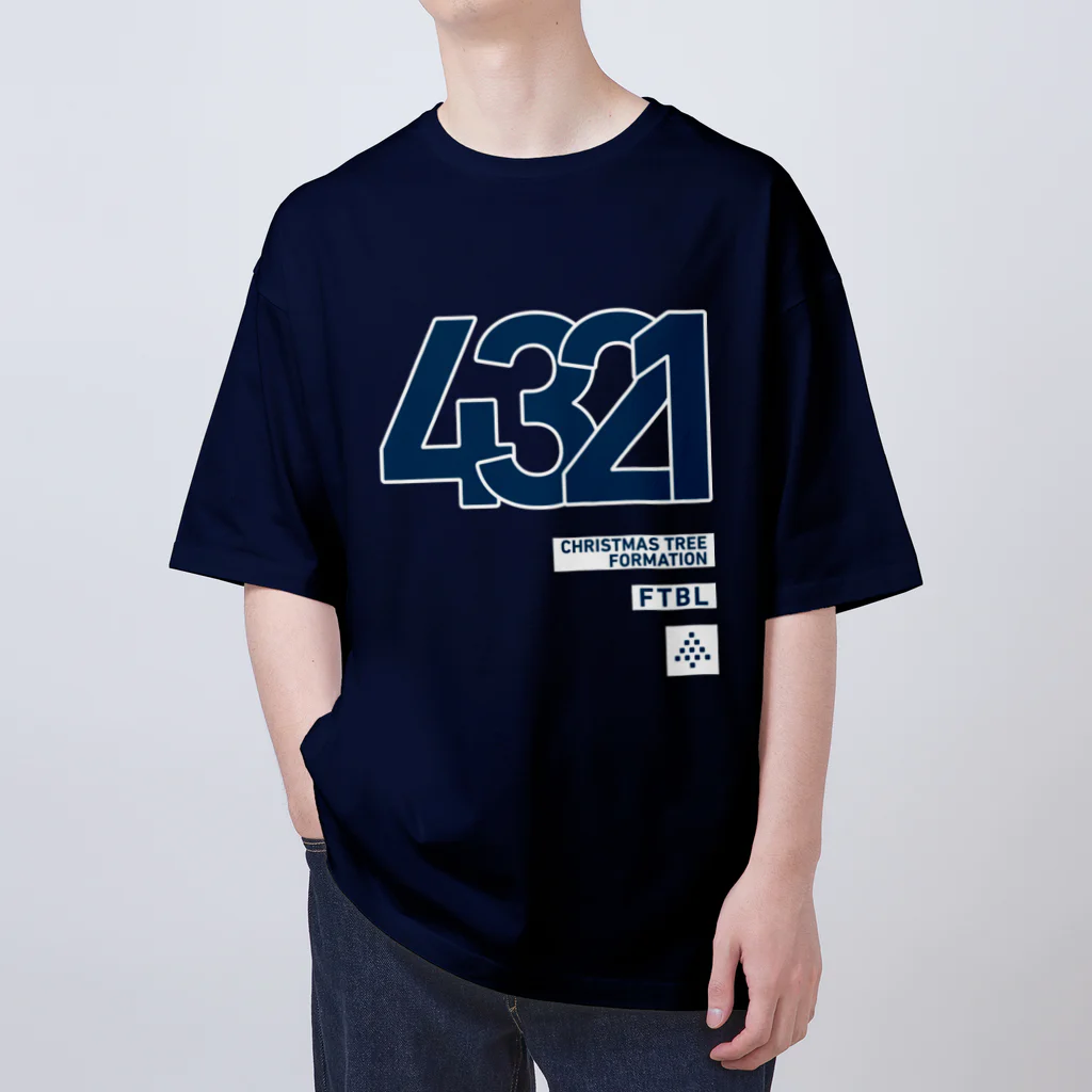 KAWAGOE GRAPHICSの4321のシステム Oversized T-Shirt