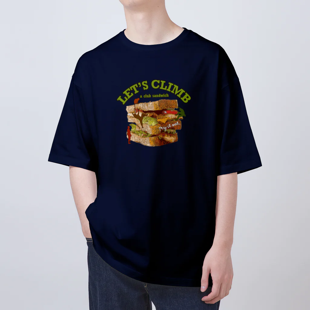 HIGEQLOのClimbing c-sandwich Oversized T-Shirt