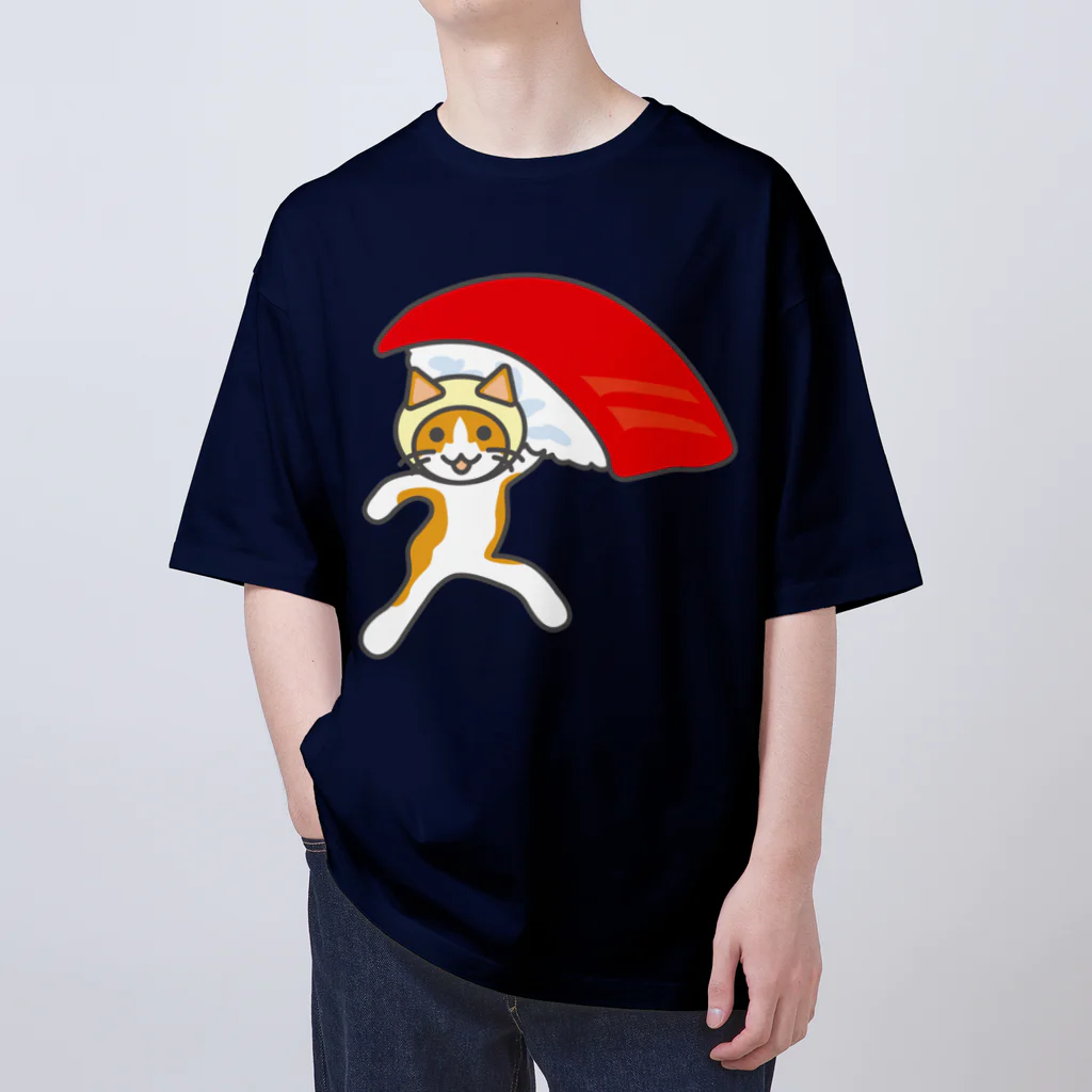 ヨープキャンが気になったのすしねこ Oversized T-Shirt