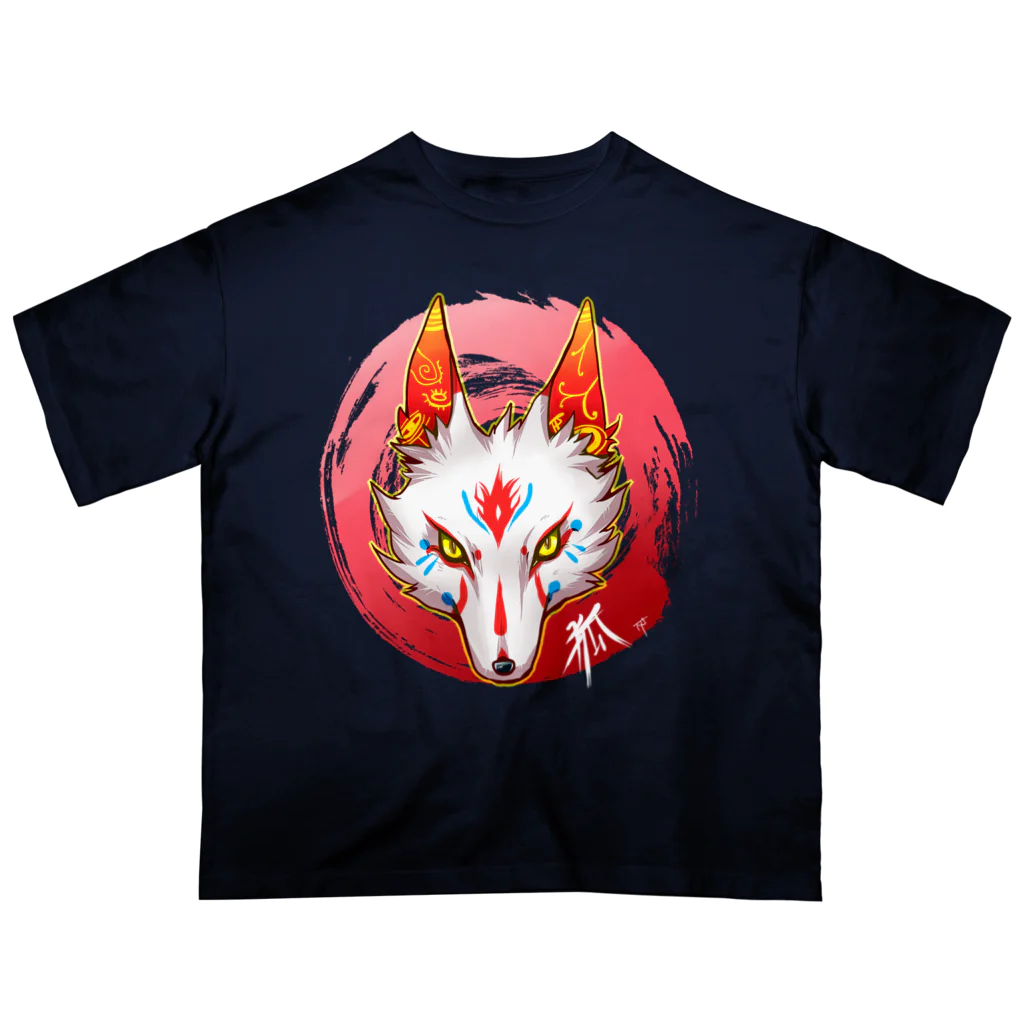 SWの狐火 オーバーサイズTシャツ