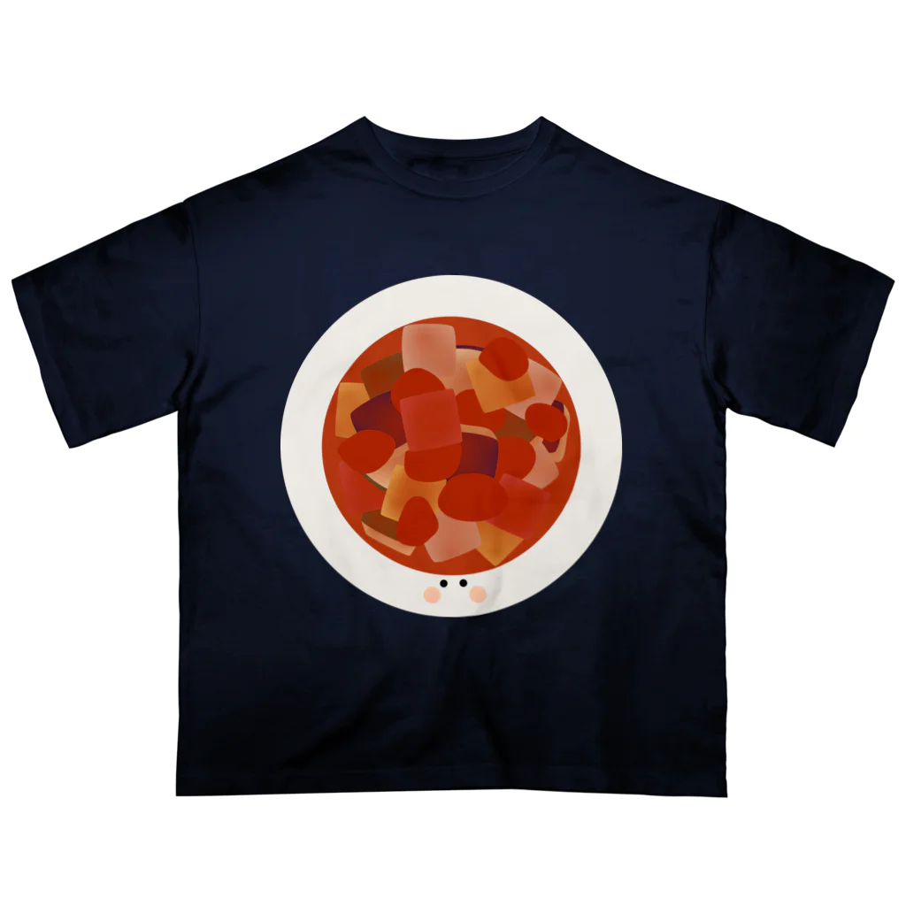 cotton-berry-pancakeのラタトゥイユちゃん オーバーサイズTシャツ