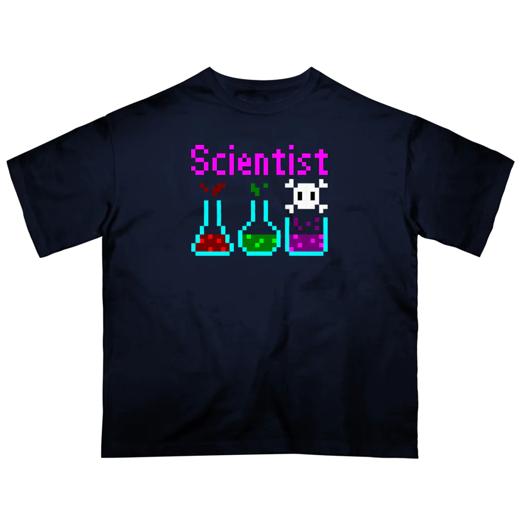 ナチュラルサトシのめへのScientist オーバーサイズTシャツ