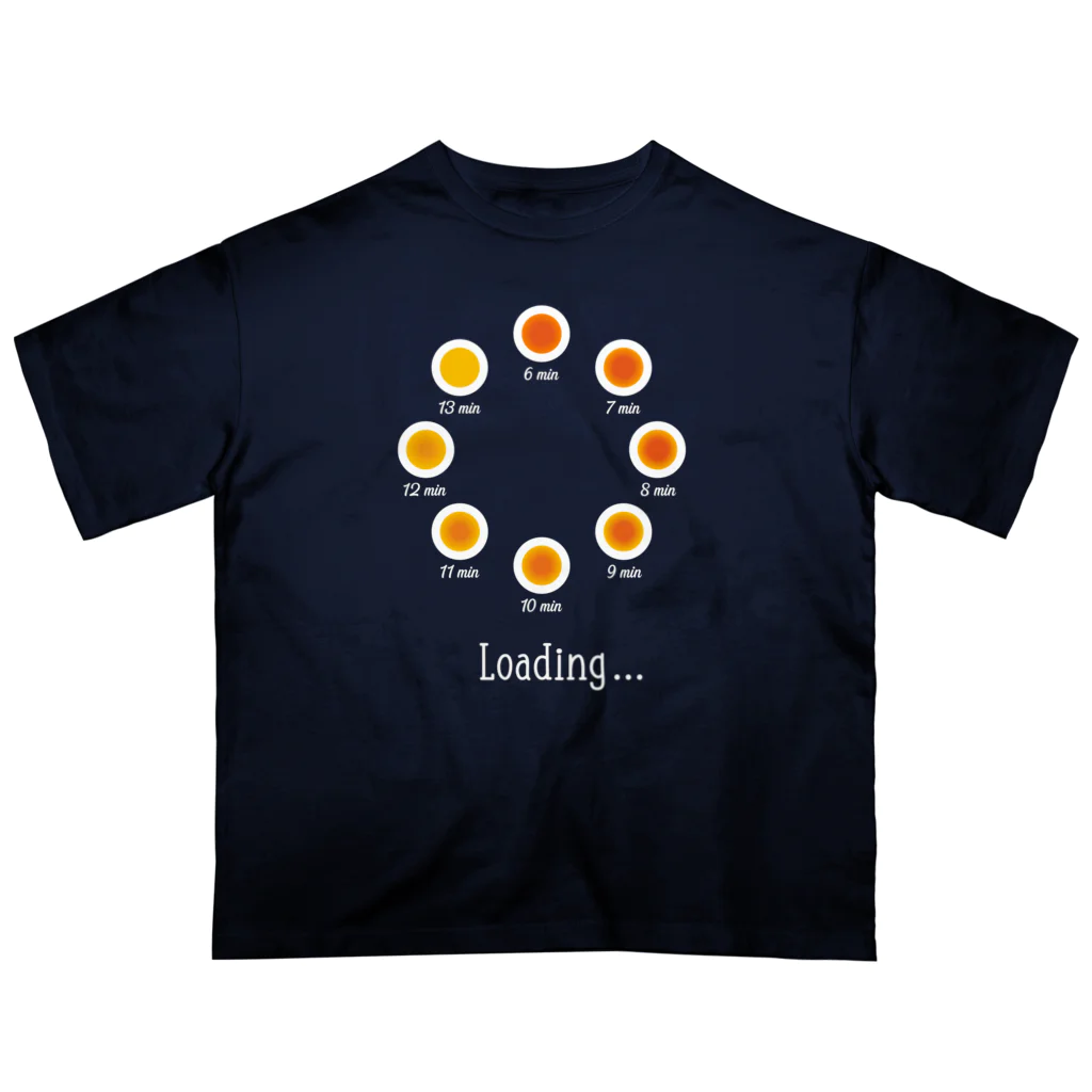 kg_shopのローディング半熟卵 オーバーサイズTシャツ