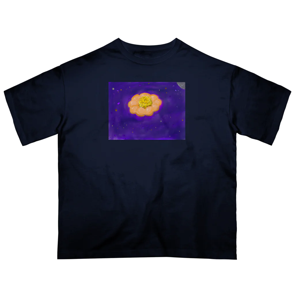 ぱんこのドーナツは宇宙一 オーバーサイズTシャツ