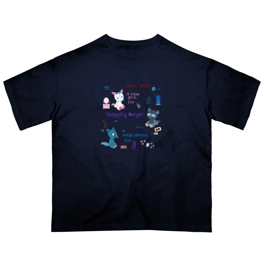 nachau7のコン太のあのね6 オーバーサイズTシャツ