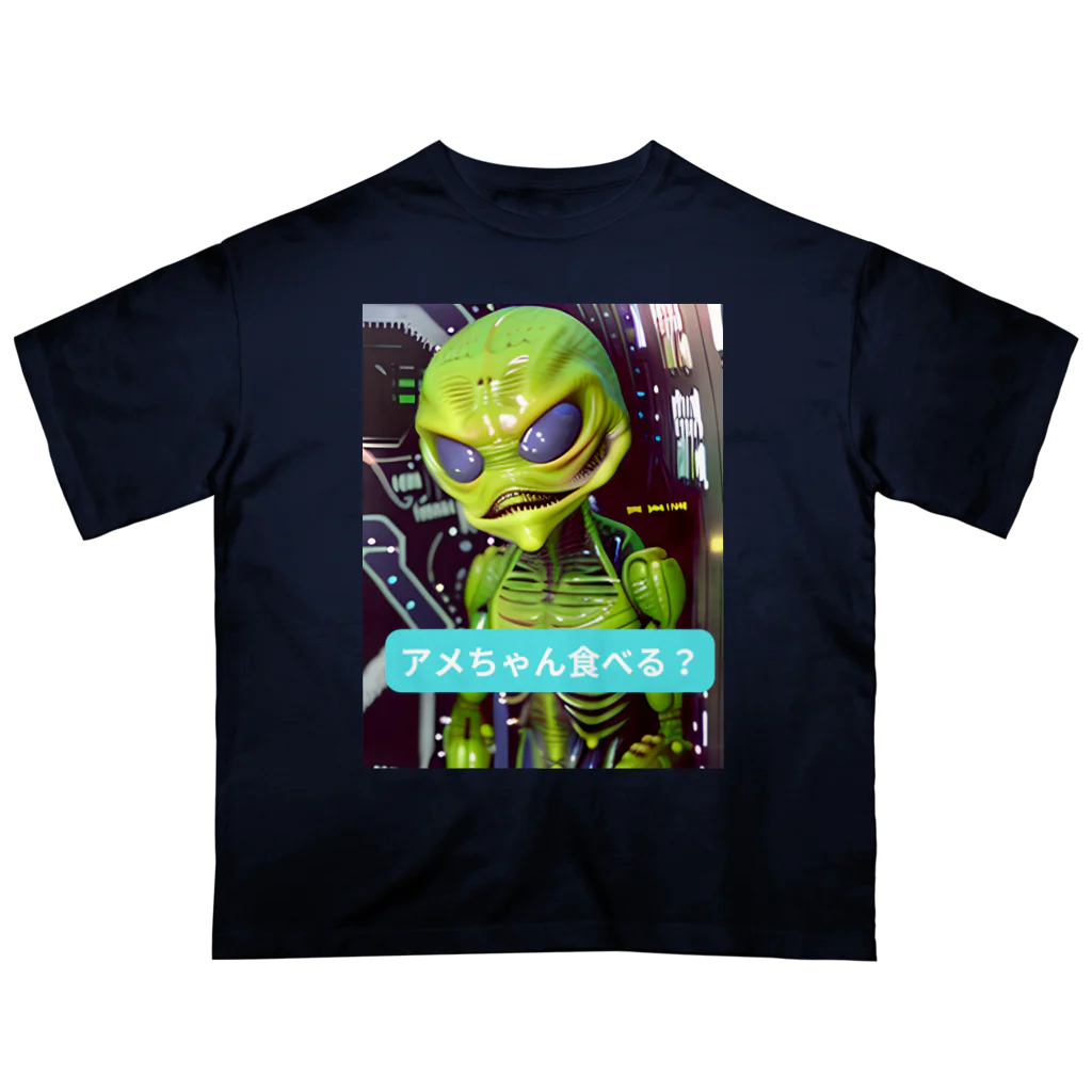 POPstore-japanの宇宙君 Oversized T-Shirt