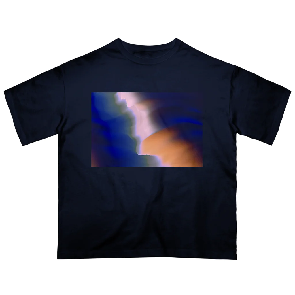 anuminousfactoryのCLOUDCRACK Oversized T-Shirt