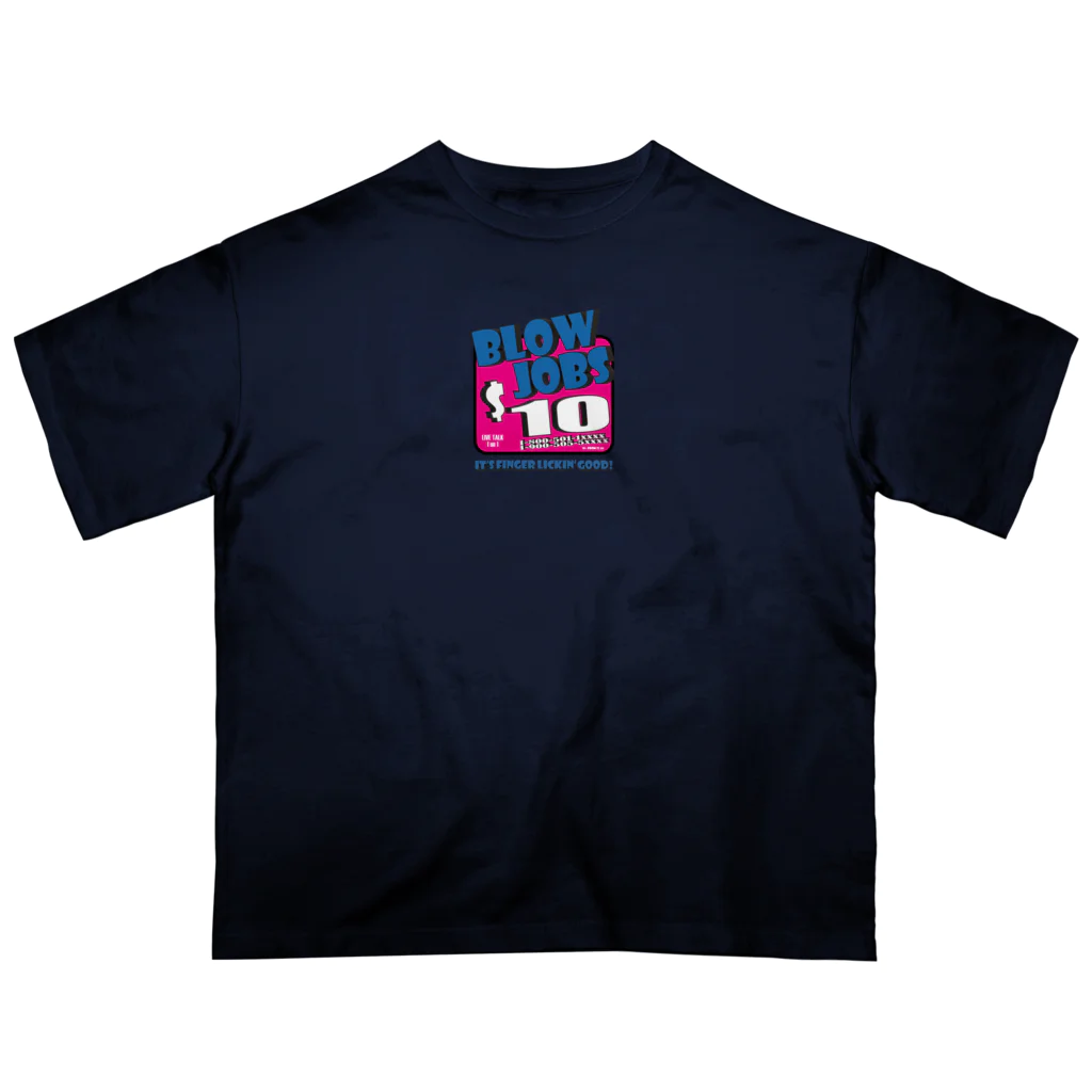 GenerousのBLOW JOBS オーバーサイズTシャツ