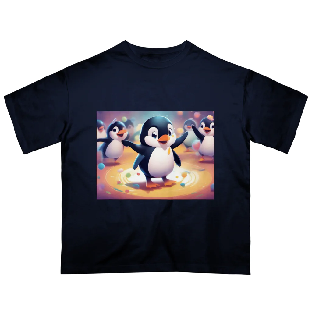 MistyStarkのペンギンダンス オーバーサイズTシャツ
