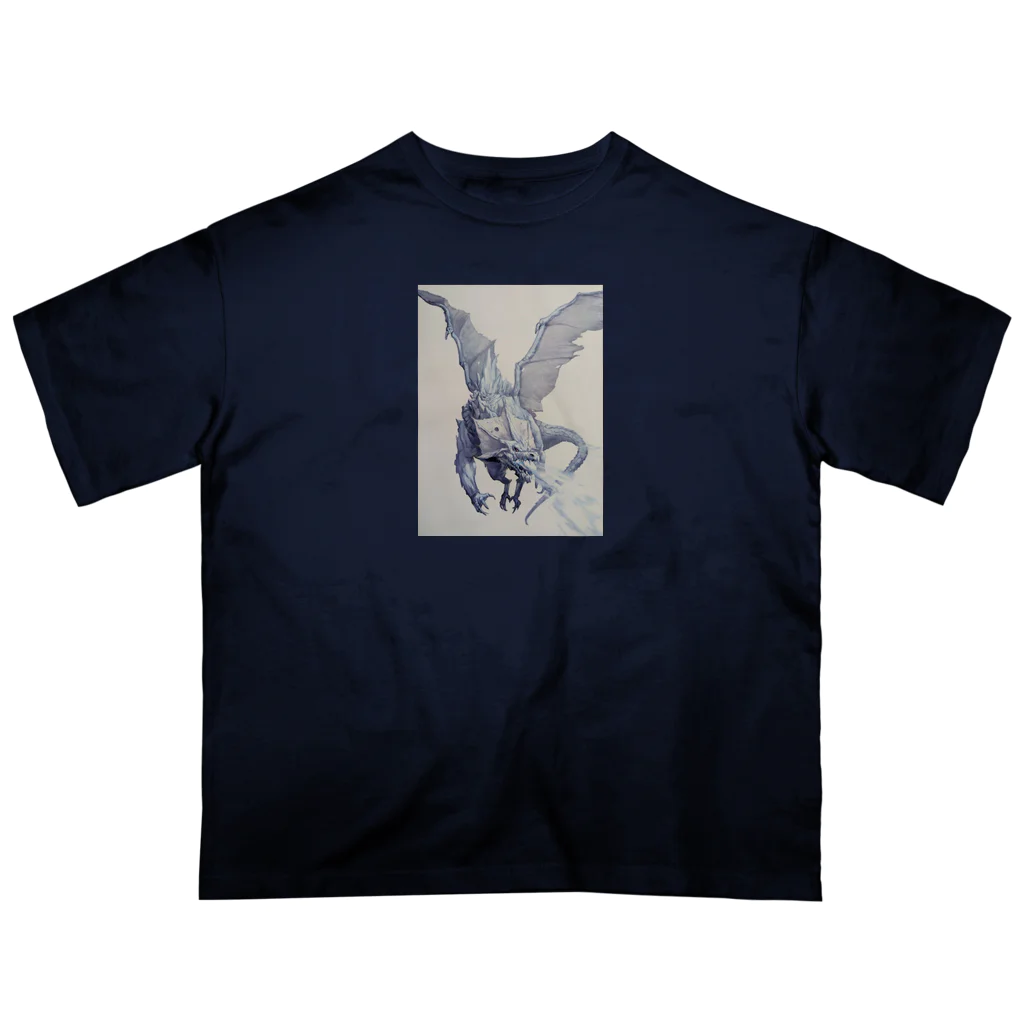 Audio TravellersのBlizzard Dragon Oversized T-Shirt