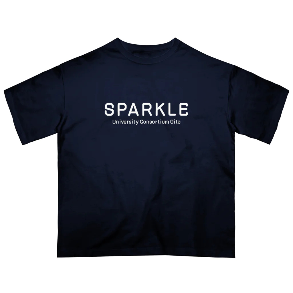 SPARKLEのSPARKLE-シンプル白字 オーバーサイズTシャツ