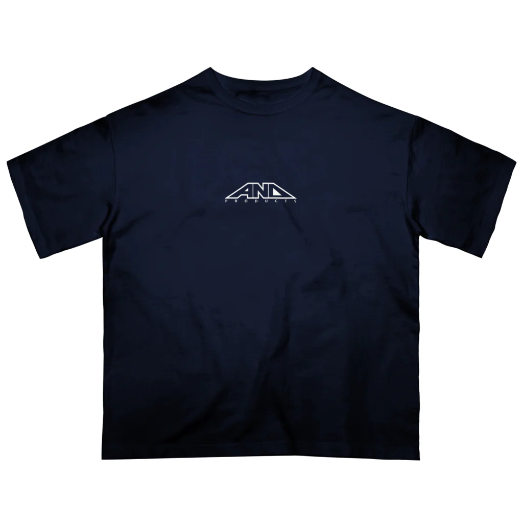 AND-PRODUCTS.COMのAND PRODUCTS #6 ホワイトアウトライン仕様 Oversized T-Shirt