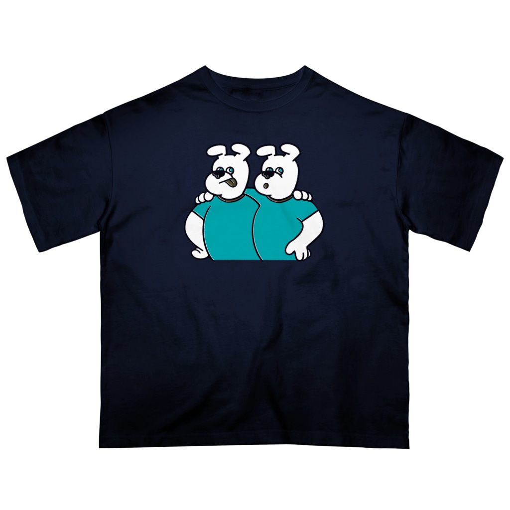 SANNO CREATIONSのDOG BROTHERS Oversized T-Shirt