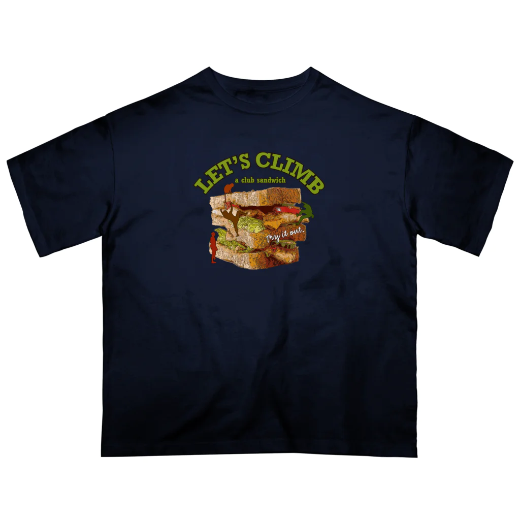 HIGEQLOのClimbing c-sandwich Oversized T-Shirt