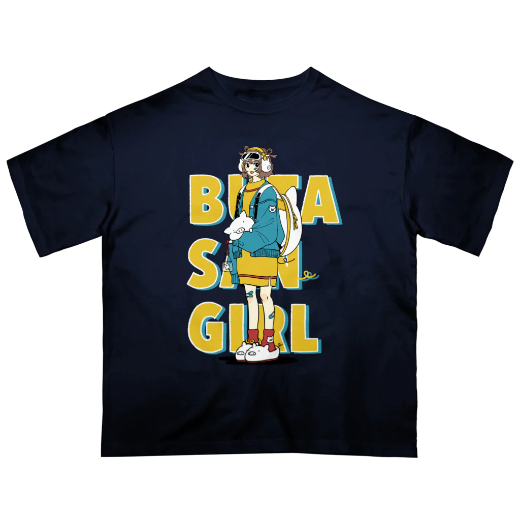 オーバーサイズTシャツ VSA ☆ CAYLER & SONS BUTASAN GIRL / coalowl(コールアウル) ( coalowl )のオーバー
