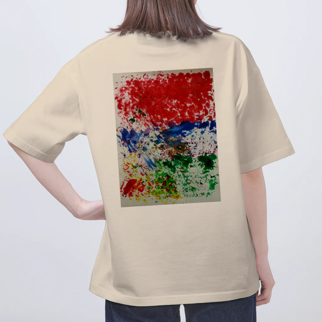 プチプチレインボーのプチプチレインボー Oversized T-Shirt