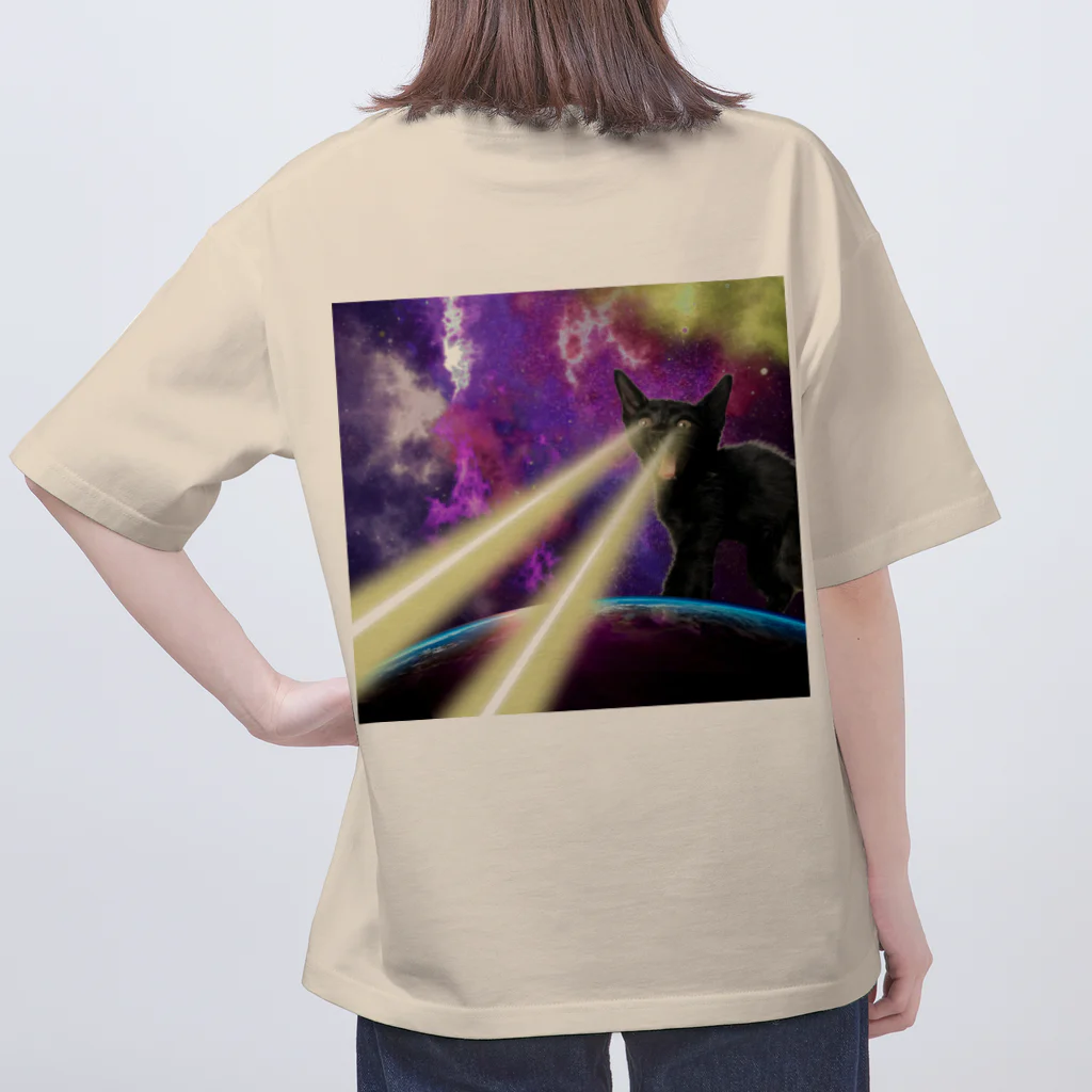 OnOsan家の宇宙猫 Oversized T-Shirt